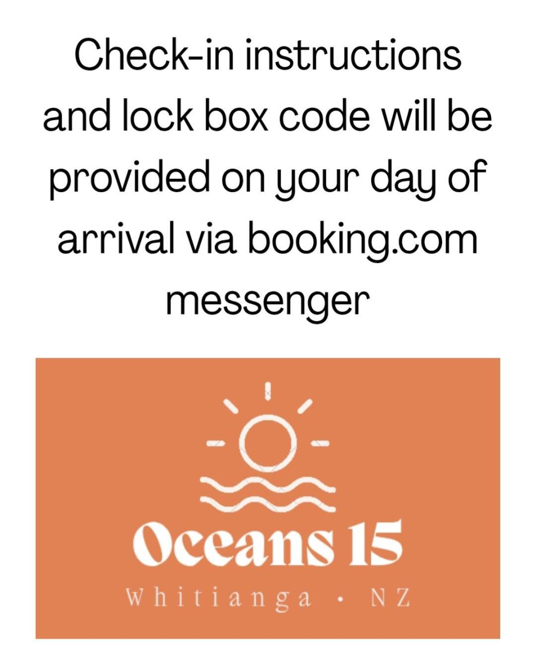 Oceans 15 Lägenhet Whitianga Exteriör bild